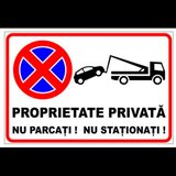 indicator proprietate privata nu parcati nu stationati